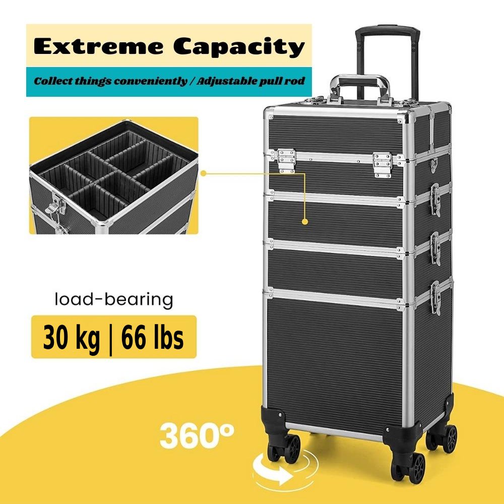 Professional Makeup Rolling Case: image 7