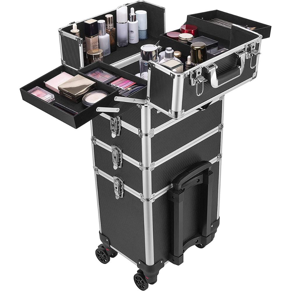 Professional Makeup Rolling Case