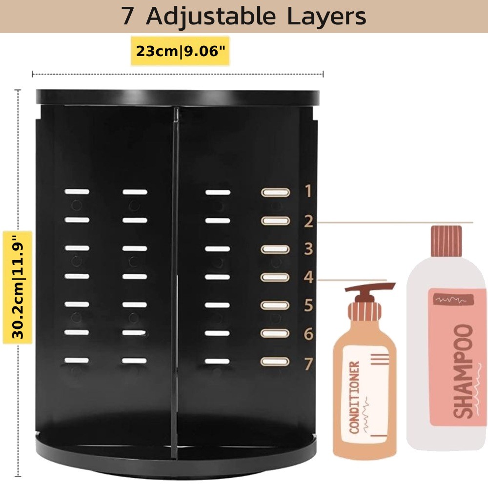 Rotating Makeup Organizer: image 5